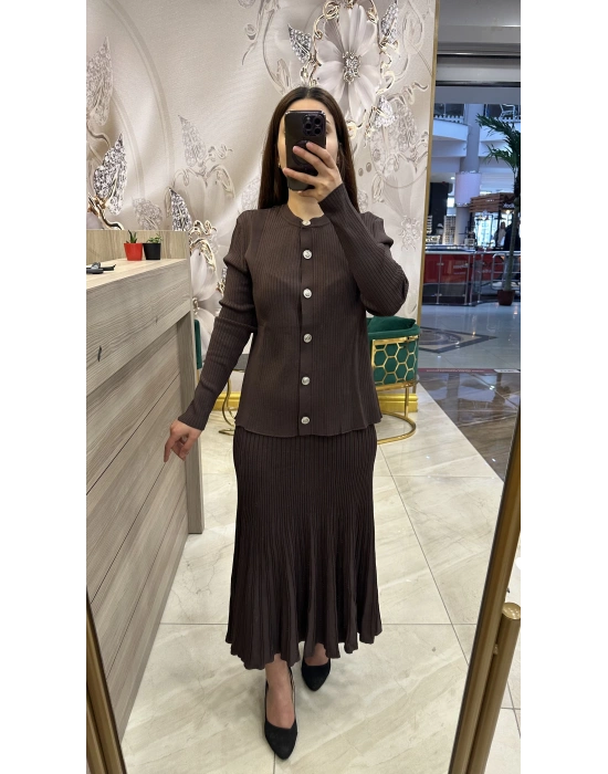 Nuss 1301 Takım kahverengi