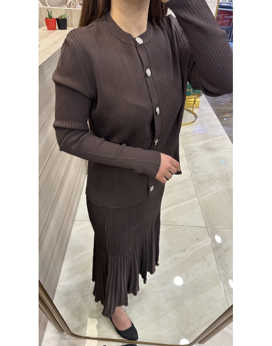 Nuss 1301 Takım kahverengi