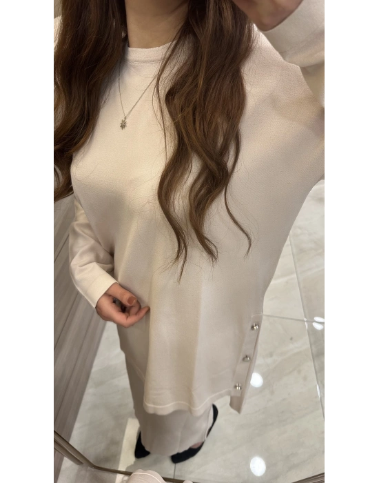 Nuss 1302 Takım Bej