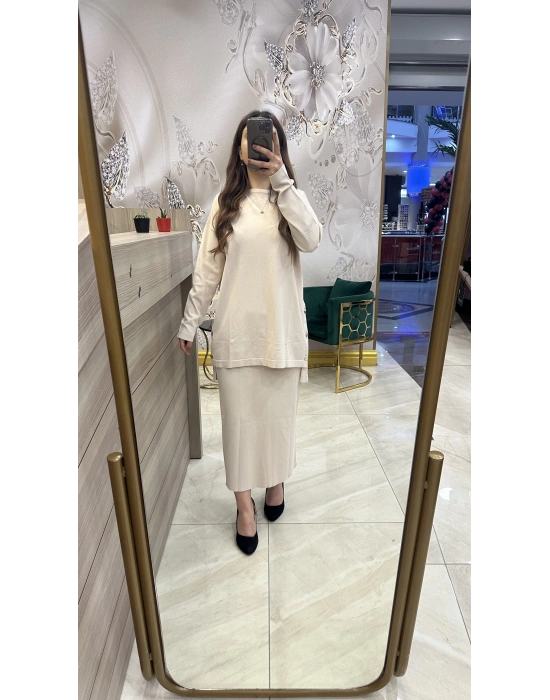 Nuss 1302 Takım Bej