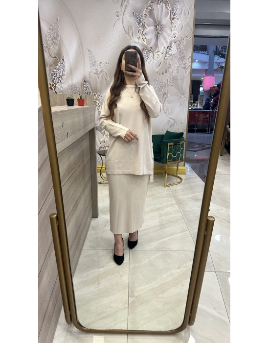 Nuss 1302 Takım Bej