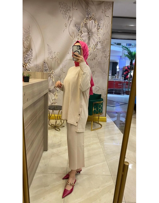 Nuss 1302 Takım Bej