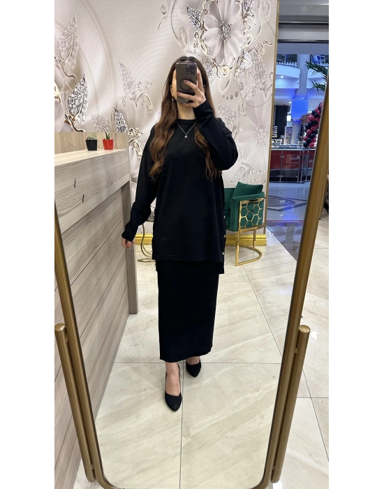 Nuss 1302 Takım Siyah