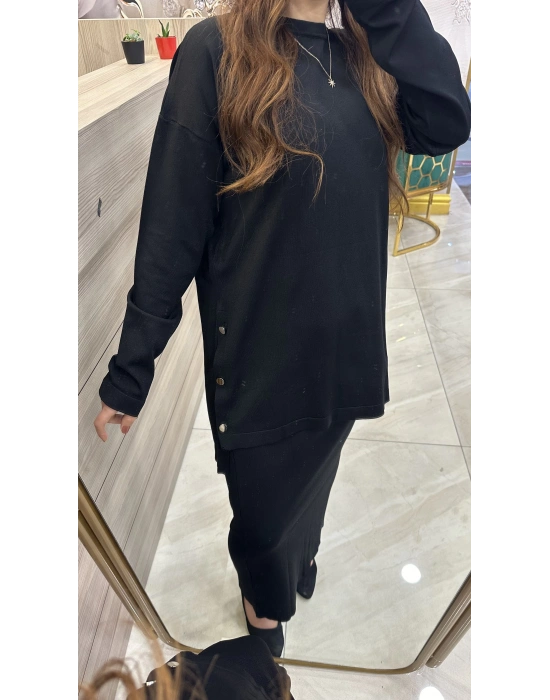 Nuss 1302 Takım Siyah