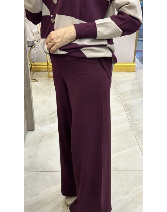 Nuss 25K002 Merserize Pantolon Mürdüm