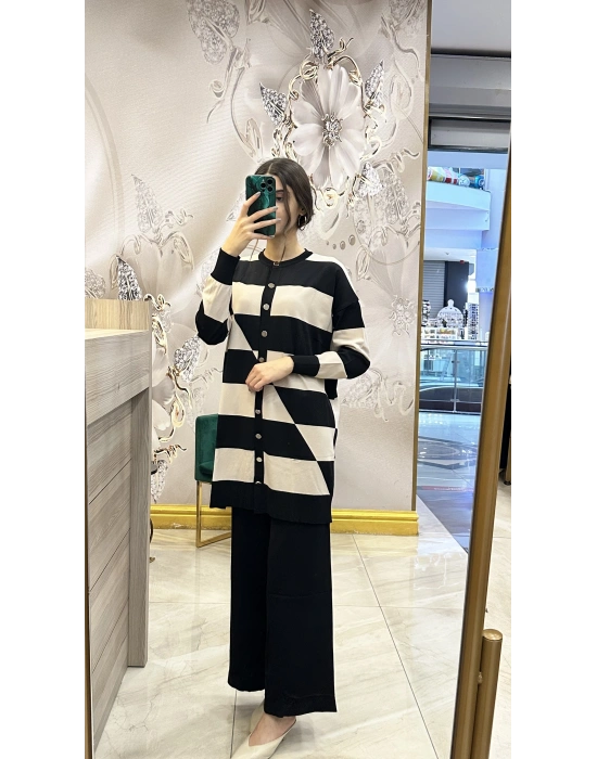 Nuss 25K002 pantolon Siyah