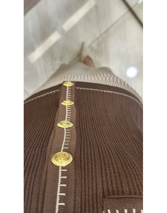 Nuss 25K1115 Hırka kahve