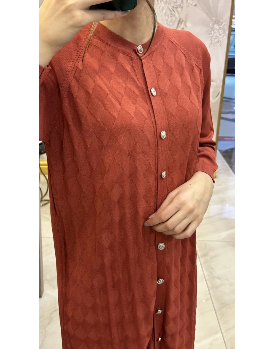 Nuss 25KY305 Hırka Taba