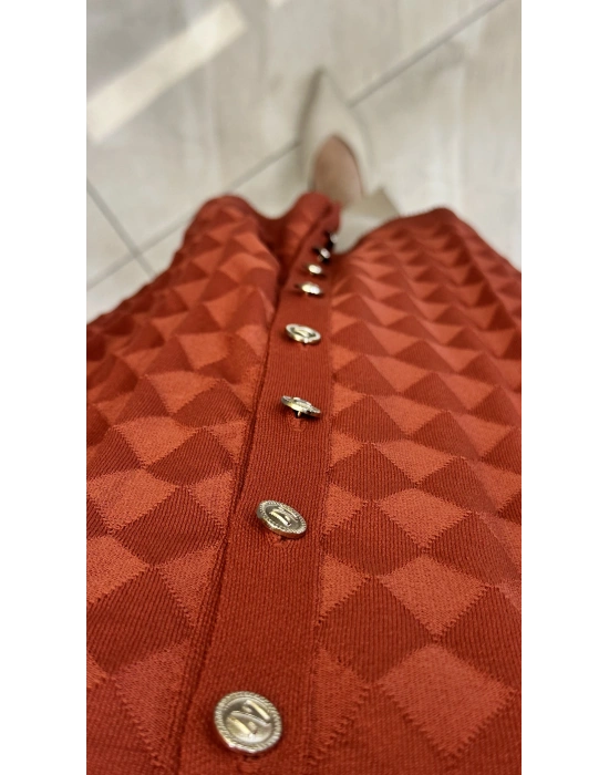 Nuss 25KY305 Hırka Taba