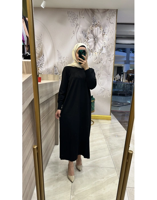 Nuss 25Y1420 Elbise Siyah