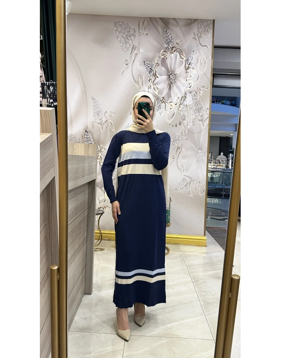 Nuss 25Y1421 Elbise Lacivert