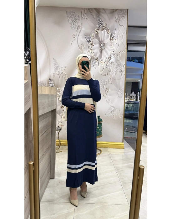 Nuss 25Y1421 Elbise Lacivert