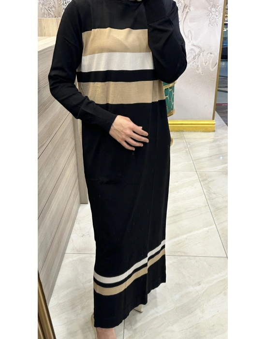 Nuss 25Y1421 Elbise Siyah