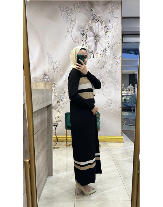 Nuss 25Y1421 Elbise Siyah