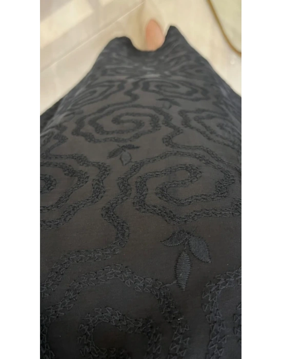 Nuss-25Y2061 Siyah Elbise