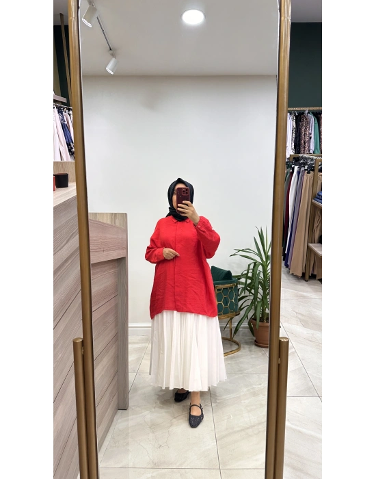 Nuss 25Y3001 Kırmızı Gömlek