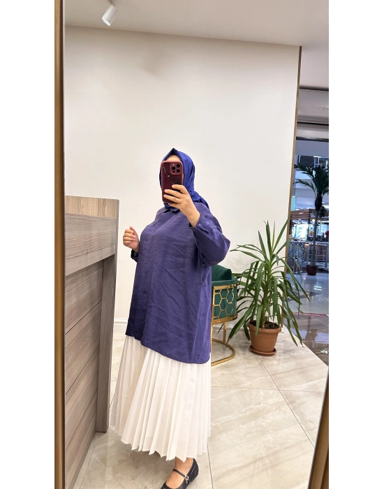 Nuss 25Y3001 Lacivert Gömlek