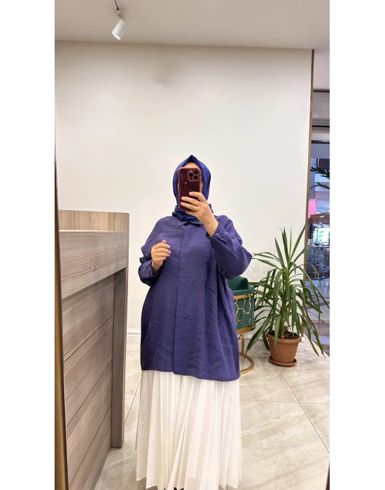 Nuss 25Y3001 Lacivert Gömlek