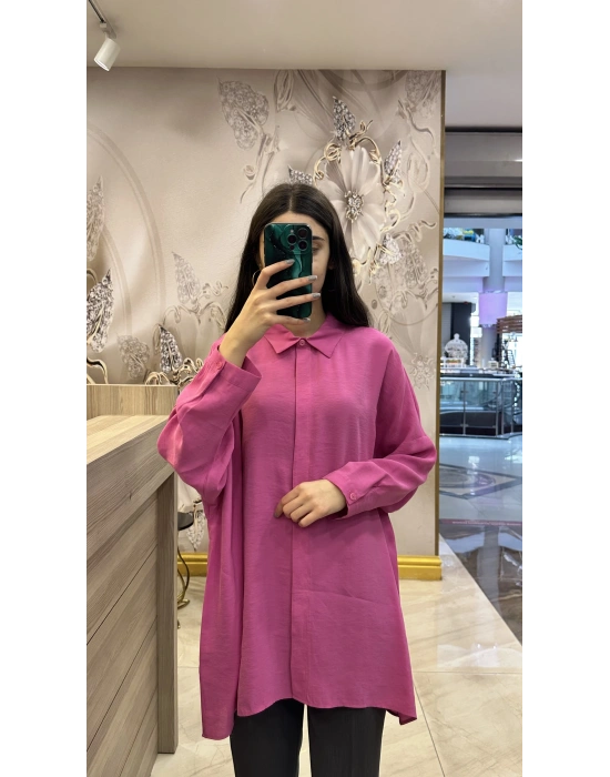 Nuss 25Y3001 Pembe Gömlek