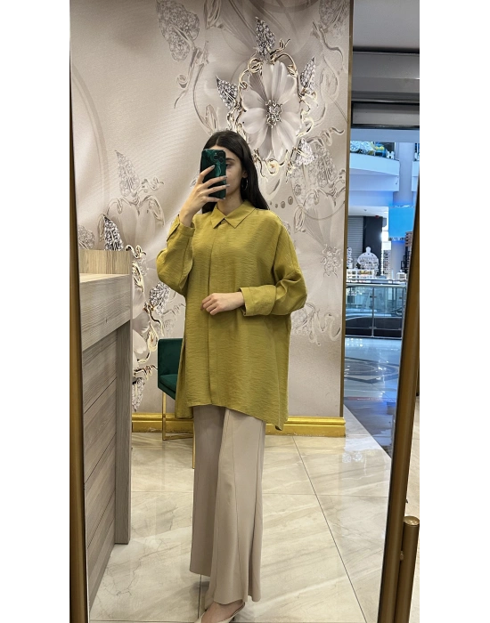 Nuss 25Y3001 Amber Gömlek