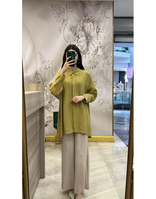 Nuss 25Y3001 Amber Gömlek