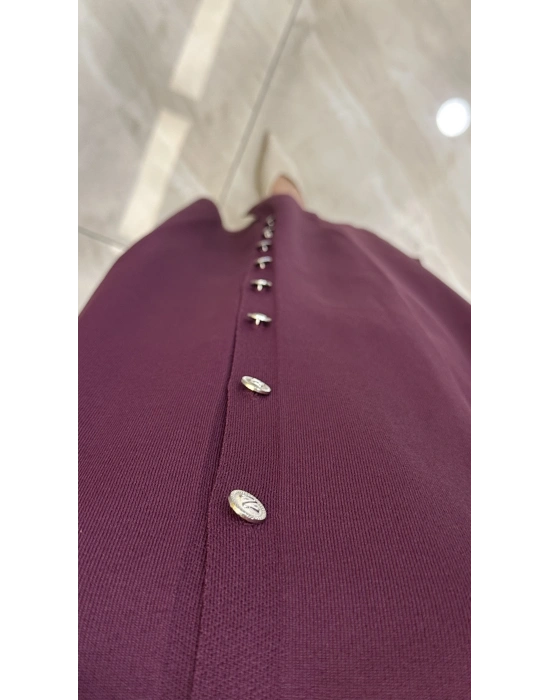 Nuss 25Y512 Bordo Hırka