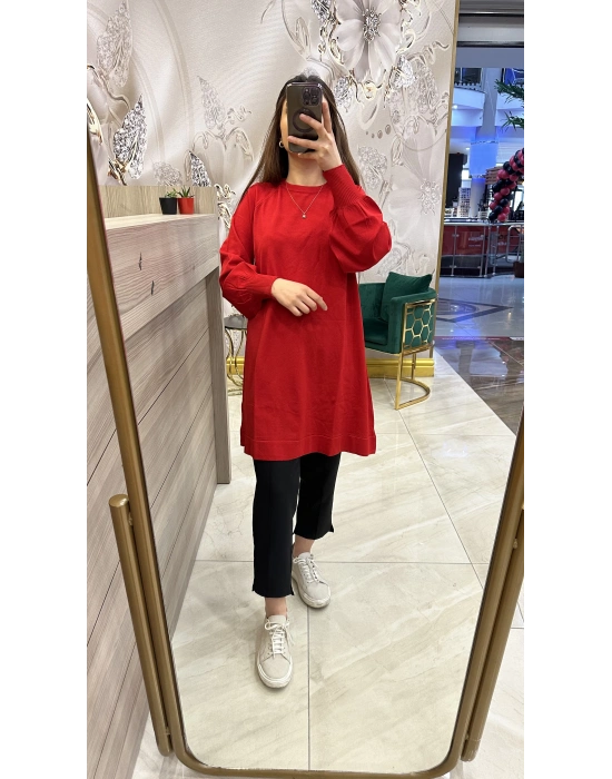 Nuss 500 Tunik Kırmızı