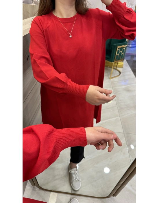 Nuss 500 Tunik Kırmızı
