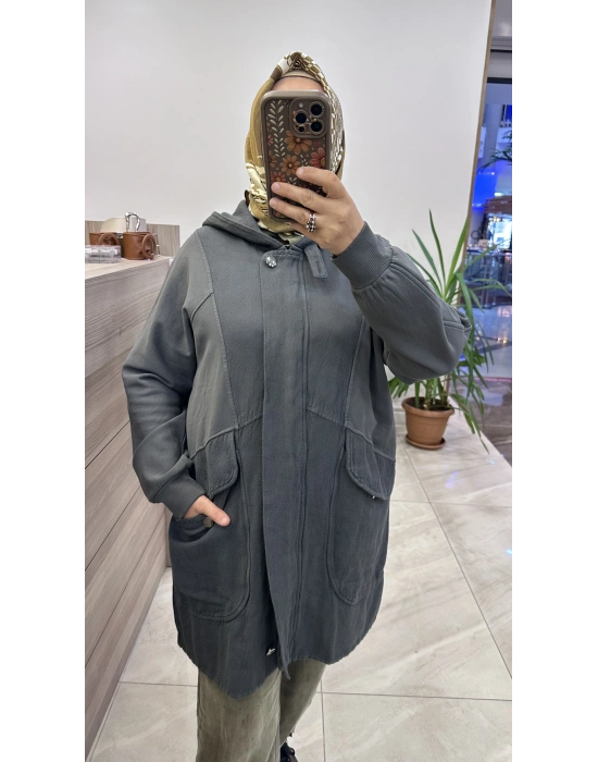 Pamuklu Kap Antrasit