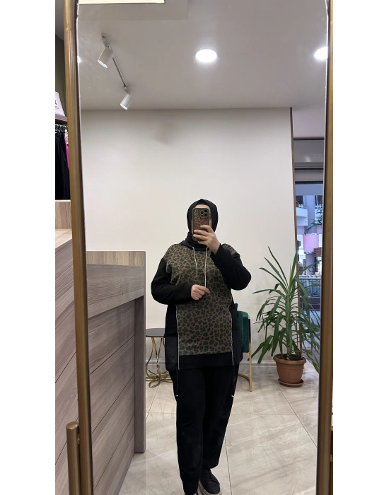 Qmash 014 takım siyah kahve