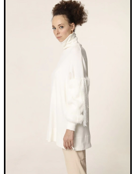 Qupra Püsküllü Tunik