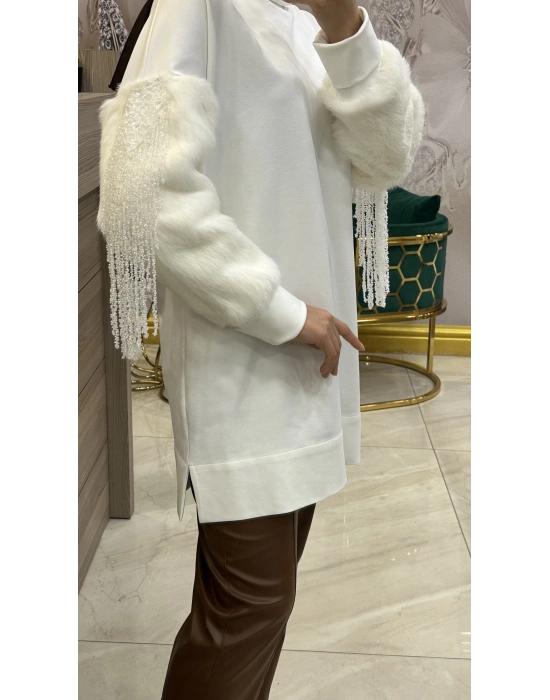 Qupra Püsküllü Tunik