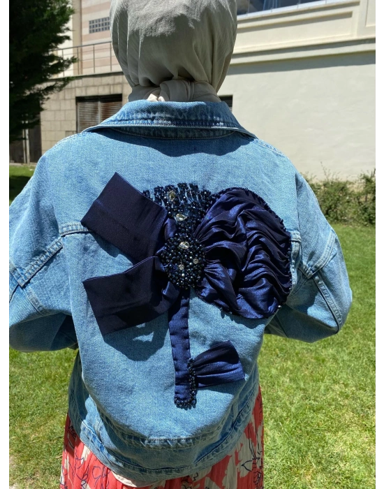 Venöve 24SSCEK0032 Boye Ceket Mavi