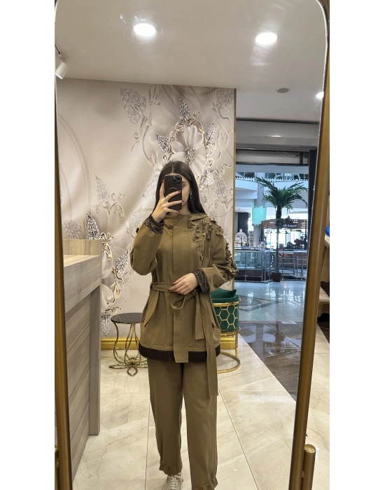 Venöve 25FWCEK0005 Camel Forest Takım