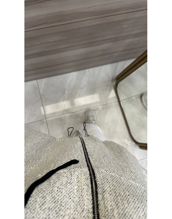 Venöve 25FWCEK0015 Beyaz Campi Ceket