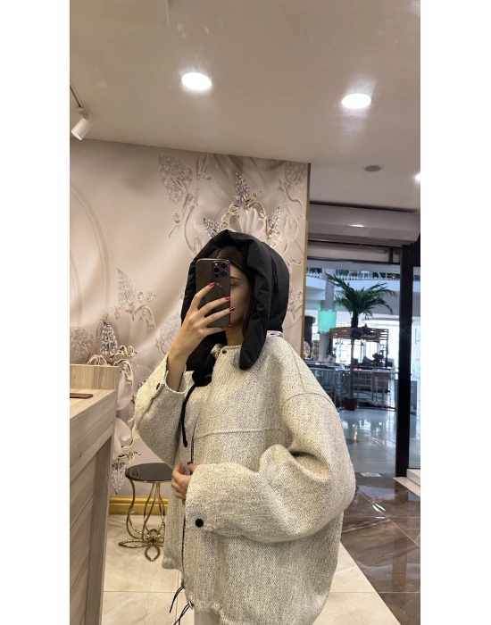 Venöve 25FWCEK0015 Beyaz Campi Ceket