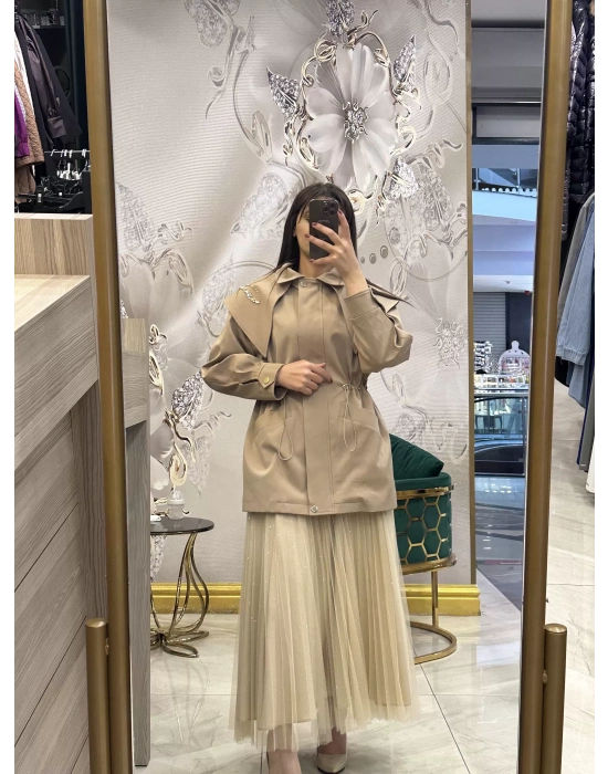 Venöve 25FWETE0001 Bej Huelva Etek