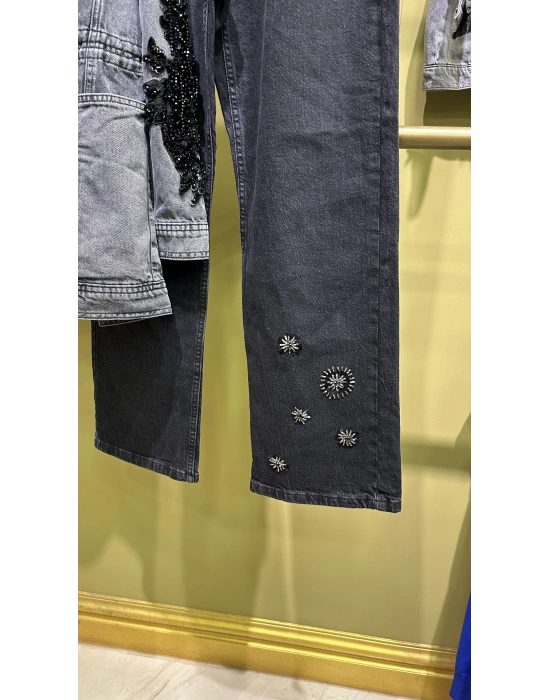 Venöve 25FWJEA0001 Siyah Cove Jean