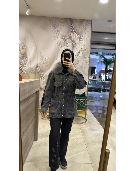 Venöve 25FWJEA0001 Siyah Cove Jean