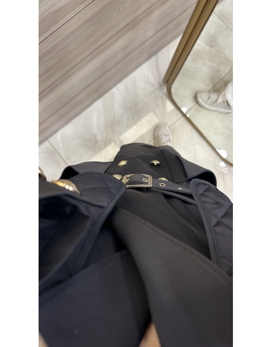 Venöve 25FWMNT0004 Siyah Calvin Mont