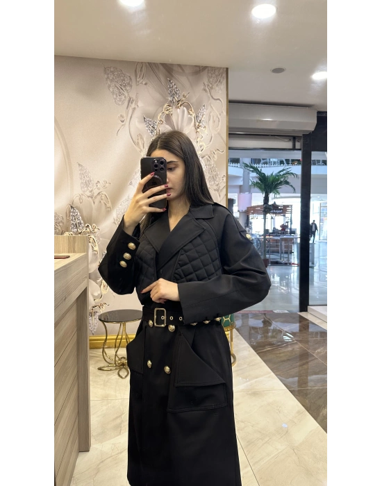 Venöve 25FWMNT0004 Siyah Calvin Mont