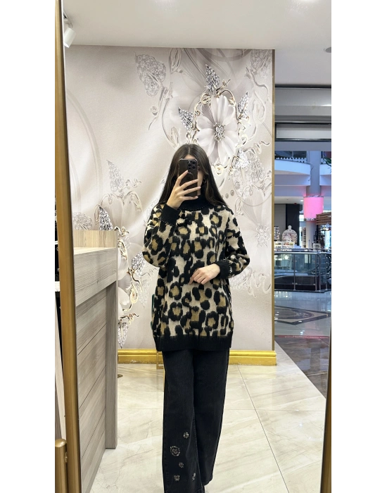 Venöve 25FWTRI0002 Leopar Wella Triko