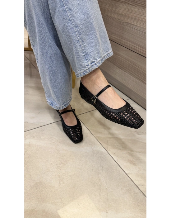 Venöve 25SSAYK0004 Saina Ayakkabı Siyah