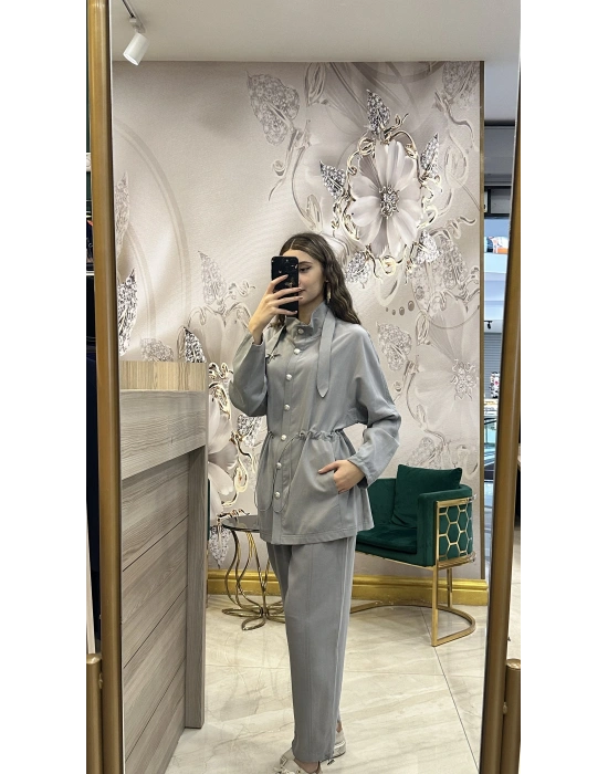 Venöve 25SSCEK0003 Gri Nina Takım