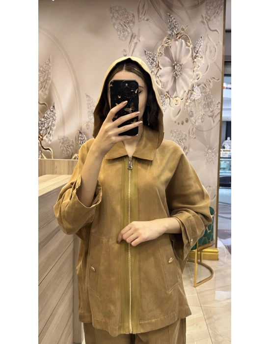 Venöve 25SSCEK0006 Camel Rashel Takım