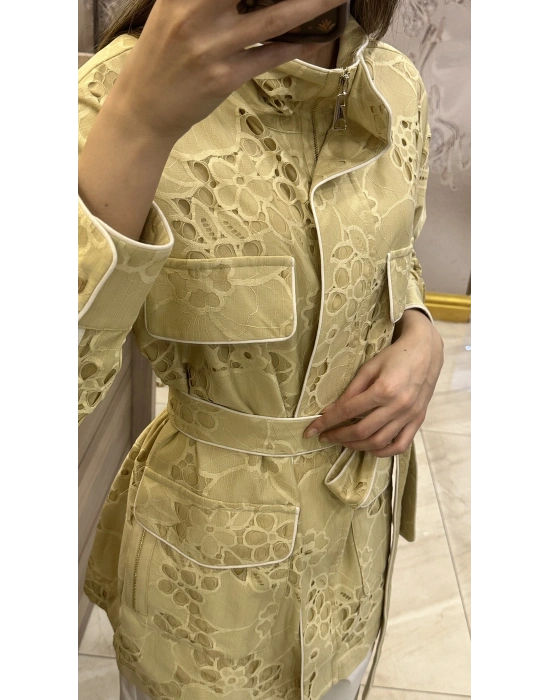 Venöve 25SSCEK0007 Sarı Julie Ceket