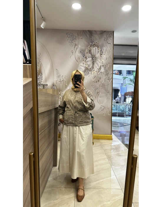 Venöve 25SSCEK0009 Kahverengi Mandy Ceket