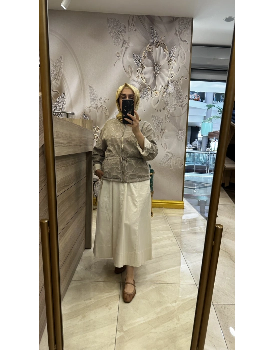 Venöve 25SSCEK0009 Kahverengi Mandy Ceket