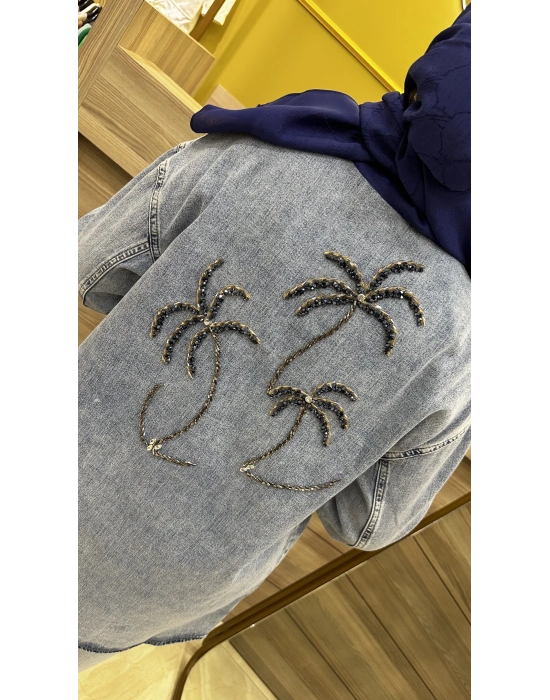 Venöve 25SSCEK0011 Ceket Mavi