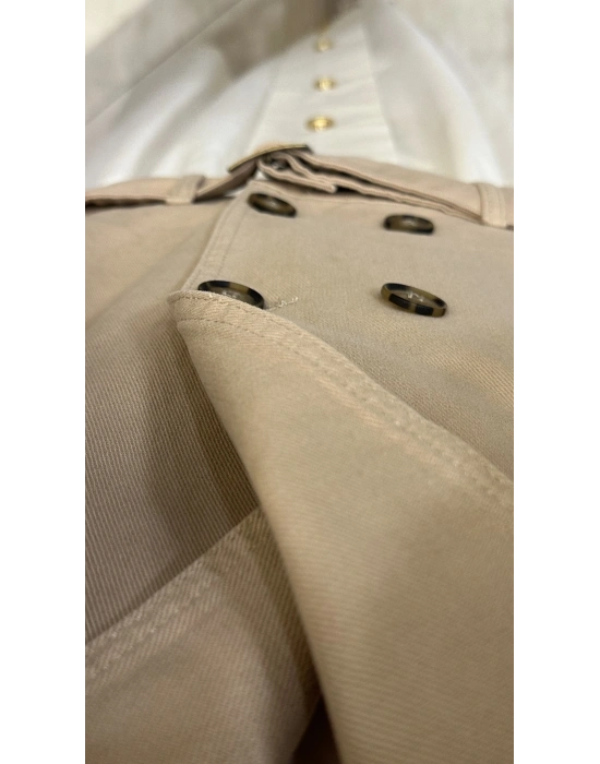 Venöve 25SSCEK0013 Bej Naomi Ceket